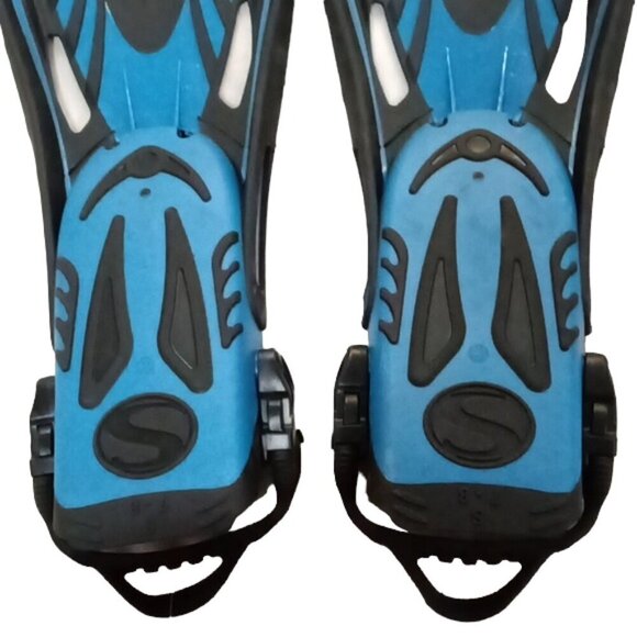 SHERWOOD SCUBA Elite Open Heel Scuba Fin Size S (7 - 8) New No Tags - Picture 3 of 7